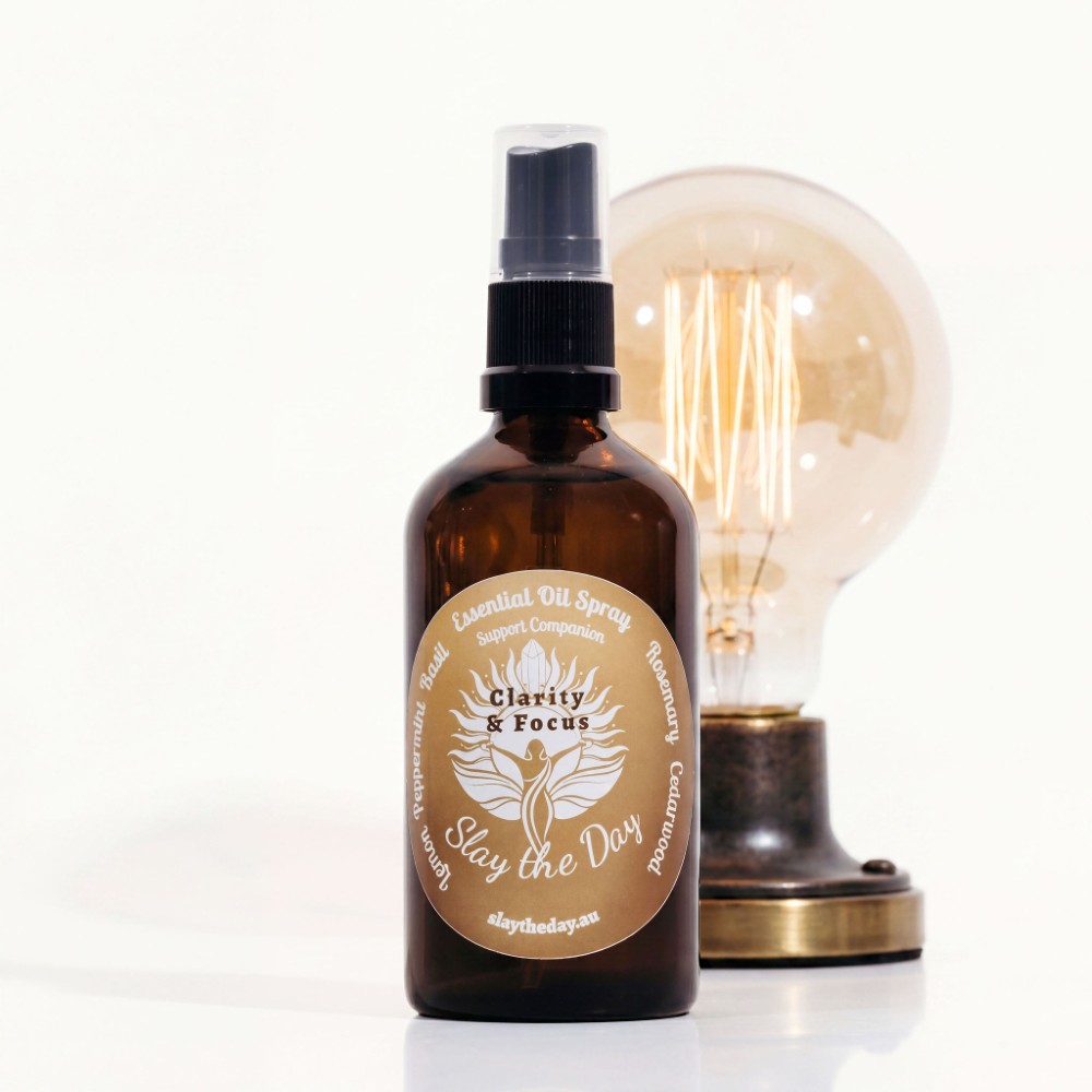 Clarity and Focus Essential Oil Support Spray — Slay The Day