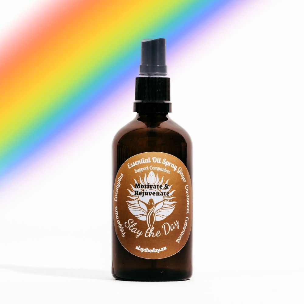 Motivate and Rejuvenate Essential Oil Support Spray — Slay The Day